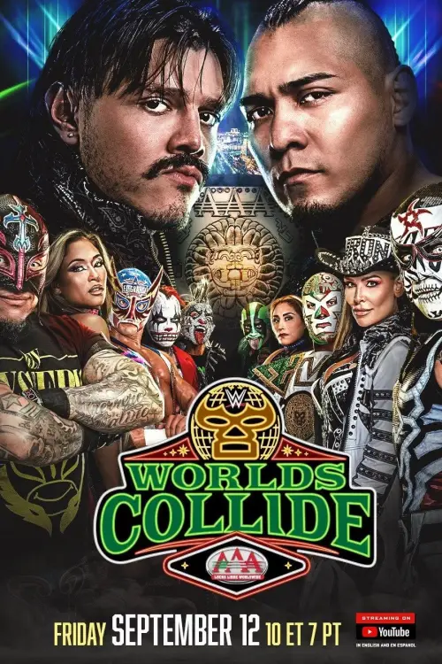 Постер до фільму "WWE/AAA Worlds Collide 2025: Las Vegas"