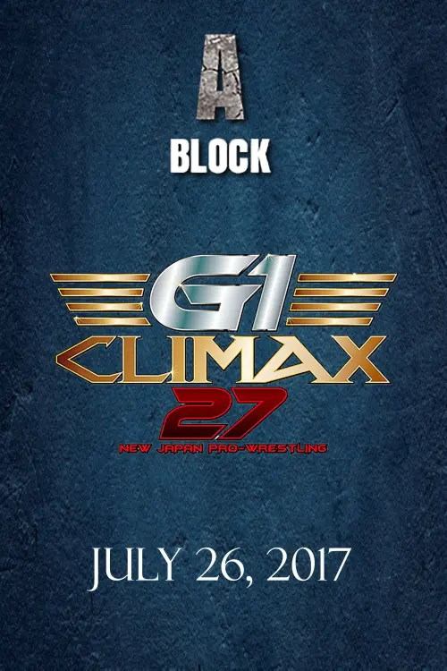 Постер до фільму "NJPW G1 Climax 27: Day 7"