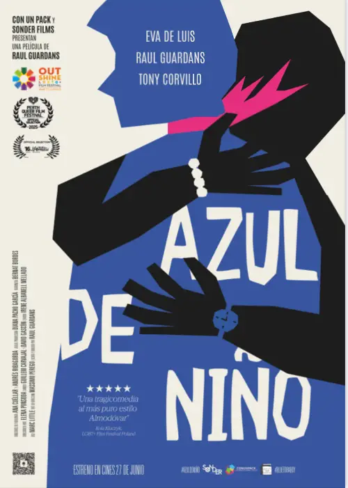 Постер до фільму "Blue for a Boy"