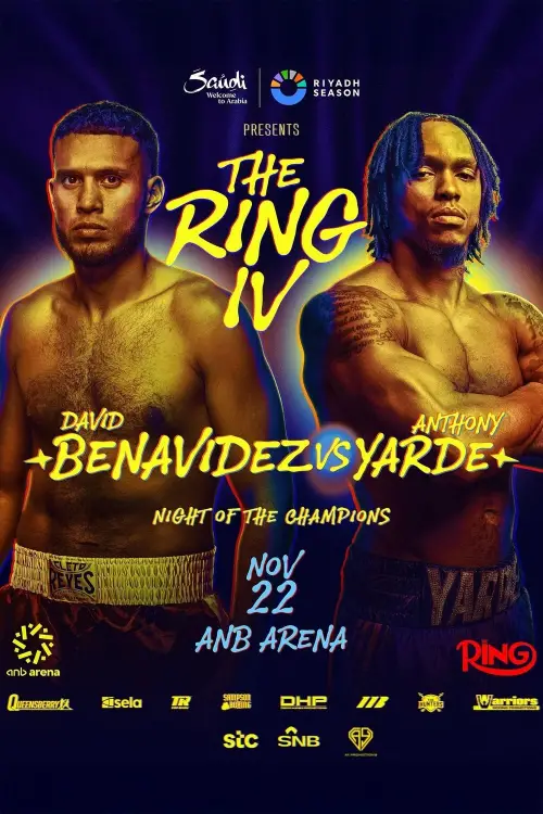 Постер до фільму "David Benavidez vs. Anthony Yarde"