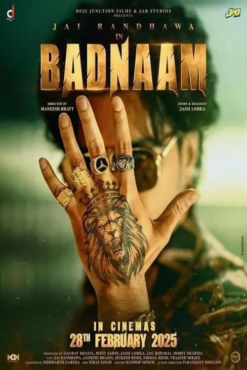 Постер до фільму "Badnaam"