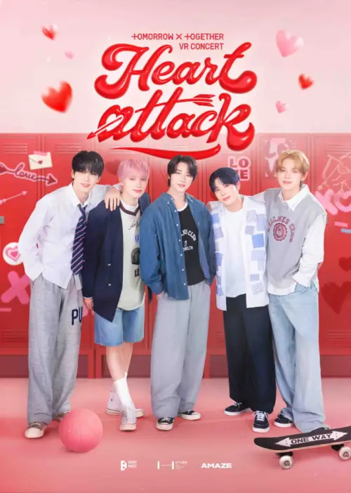 Постер до фільму "TOMORROW X TOGETHER VR CONCERT : HEART ATTACK"