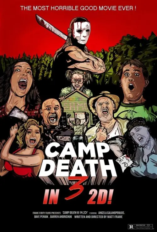 Постер до фільму "Camp Death III in 2D!"