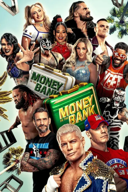 Постер до фільму "WWE Money in the Bank 2025"