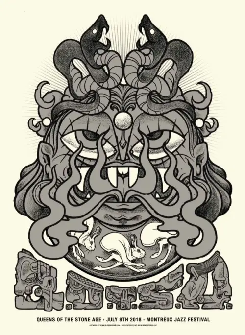 Постер до фільму "Queens of the Stone Age: 52nd Montreux Jazz Festival"