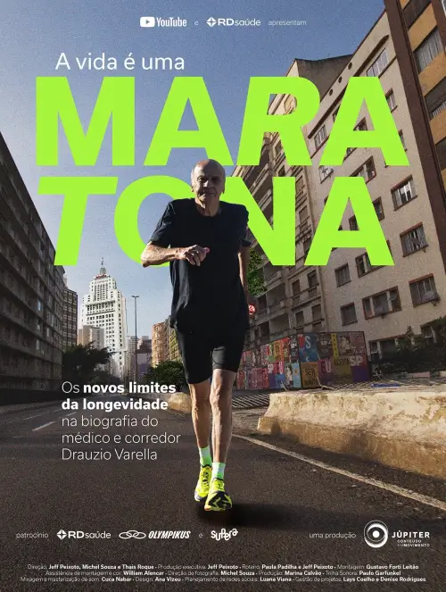 Постер до фільму "A Vida é uma Maratona"