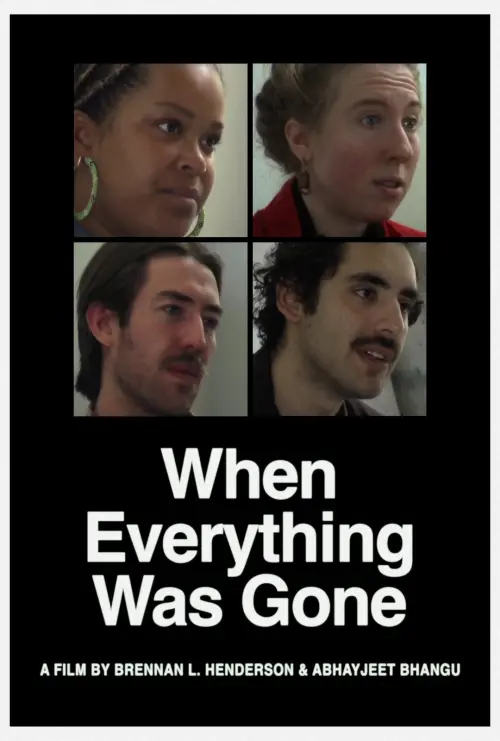 Постер до фільму "When Everything Was Gone"
