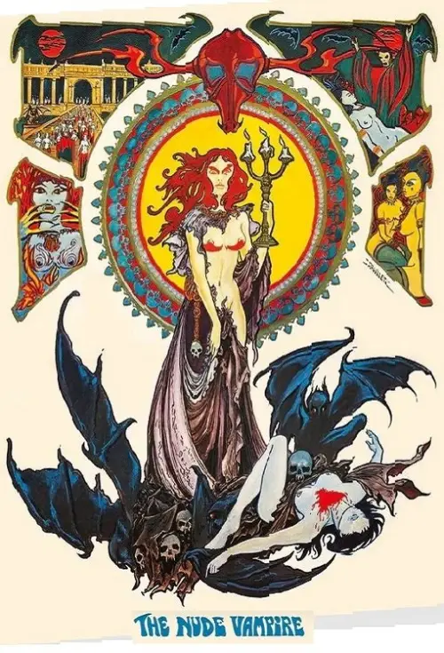 Постер до фільму "The Nude Vampire"