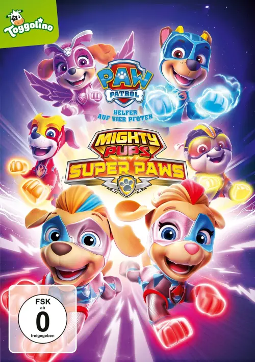 Постер до фільму "PAW Patrol, Mighty Pups: Super PAWs"