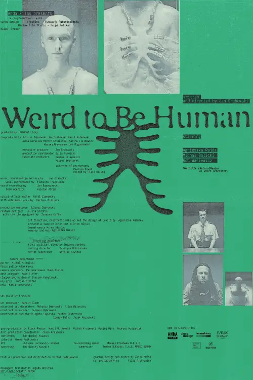 Постер до фільму "Weird to Be Human"