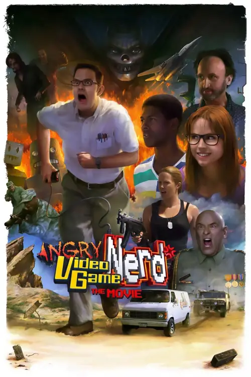 Постер до фільму "Angry Video Game Nerd: The Movie"