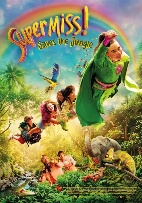 Постер до фільму "Superjuffie in de jungle"
