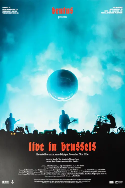 Постер до фільму "Brutus: Live In Brussels"