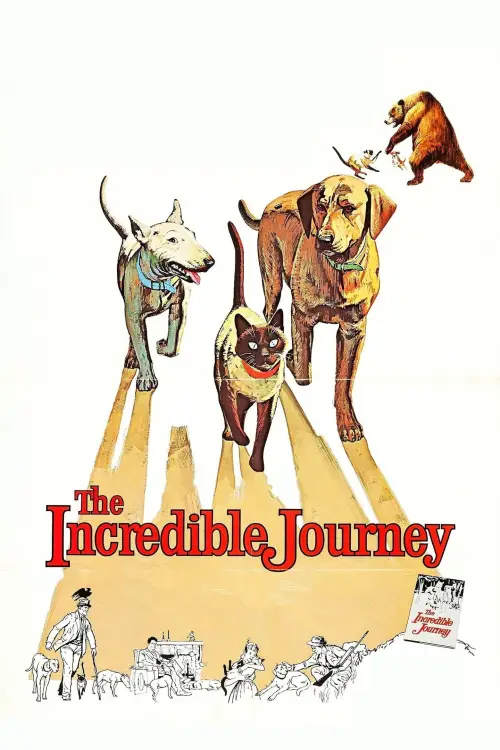 Постер до фільму "The Incredible Journey"