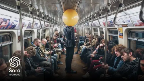 Відео до фільму Air Head | air head 🎈 a sora short