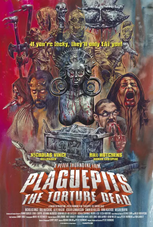 Постер до фільму "Plaguepits: The Torture Dead"