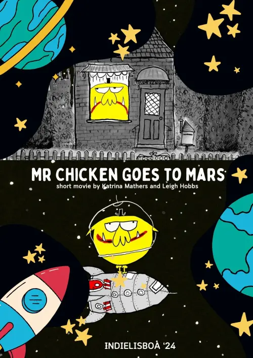 Постер до фільму "Mr Chicken Goes to Mars"