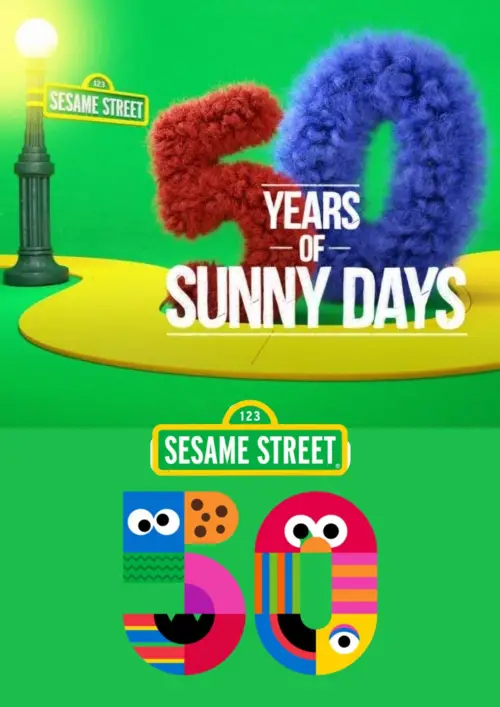 Постер до фільму "Sesame Street: 50 Years of Sunny Days"