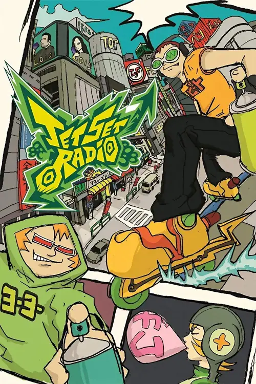 Постер до фільму "Jet Set Radio: The Rude Awakening"