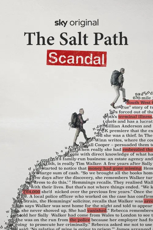 Постер до фільму "The Salt Path Scandal"