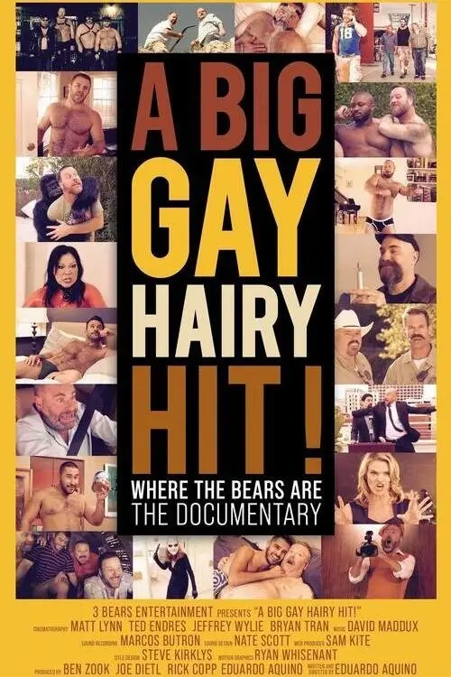 Постер до фільму "A Big Gay Hairy Hit! Where the Bears Are: The Documentary"