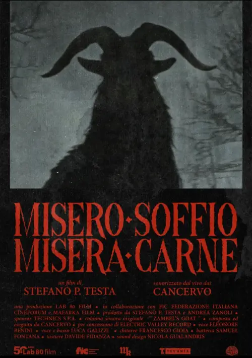 Постер до фільму "Misero Soffio Misera Carne"