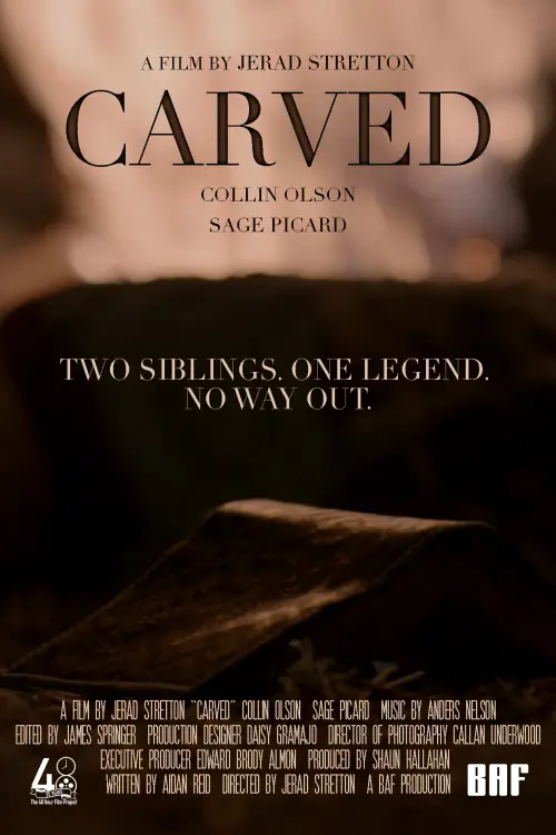 Постер до фільму "Carved"