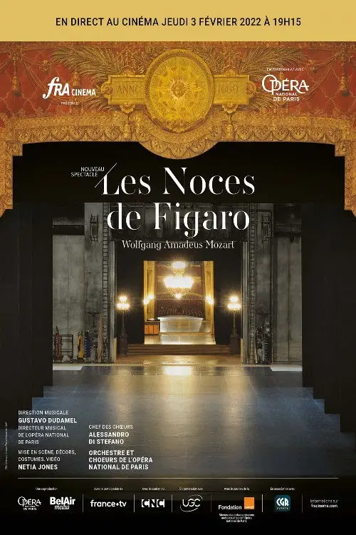 Постер до фільму "Les Noces de Figaro, Opéra Garnier de Paris"