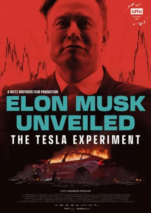 Постер до фільму "Elon Musk Unveiled – The Tesla Experiment"
