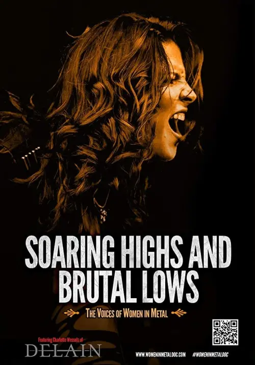 Постер до фільму "Soaring Highs and Brutal Lows: The Voices of Women in Metal"