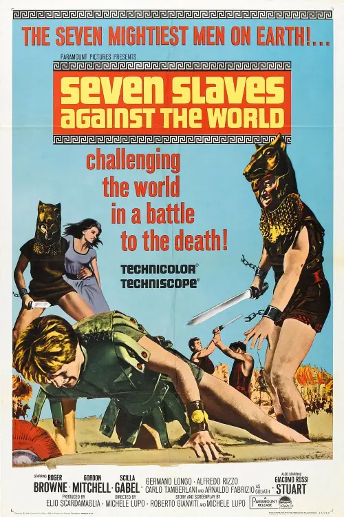 Постер до фільму "Seven Slaves Against the World"