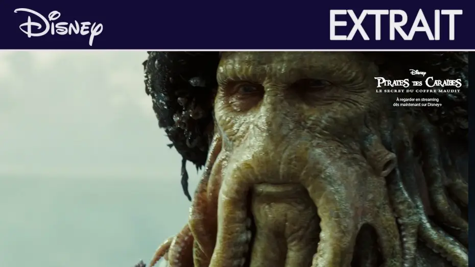 Відео до фільму Пірати Карибського моря: Скриня мерця — Le Kraken passe à l’attaque !  | Pirates des Caraïbes : Le Secret du coffre maudit @disneyfr