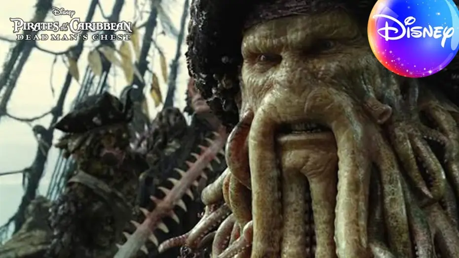 Відео до фільму Пірати Карибського моря: Скриня мерця — The Kraken Attacks!
