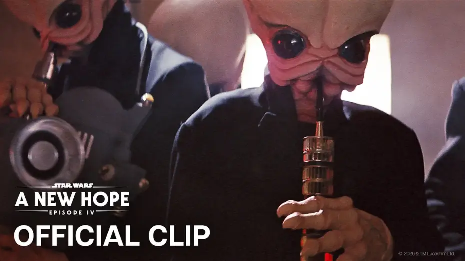 Відео до фільму Зоряні війни: Епізод 4 — Нова надія — Luke Skywalker Enters the Mos Eisley Cantina - Official Clip