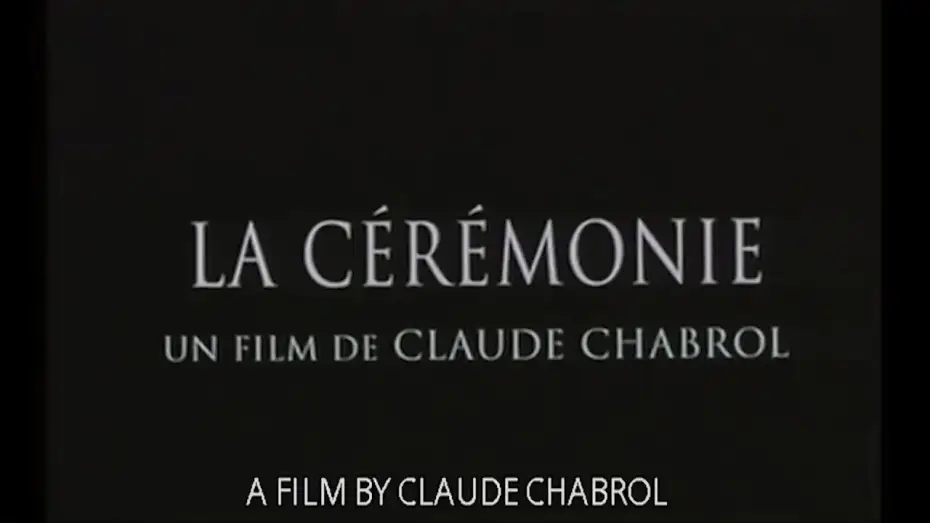 Відео до фільму Церемонія — La Cérémonie (1995) - Bande annonce d'époque HD VFSTA