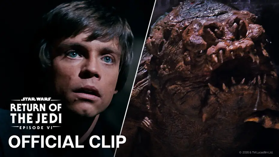 Відео до фільму Зоряні війни: Епізод 6 — Повернення джедая — Luke Skywalker Fights the Rancor - Official Clip