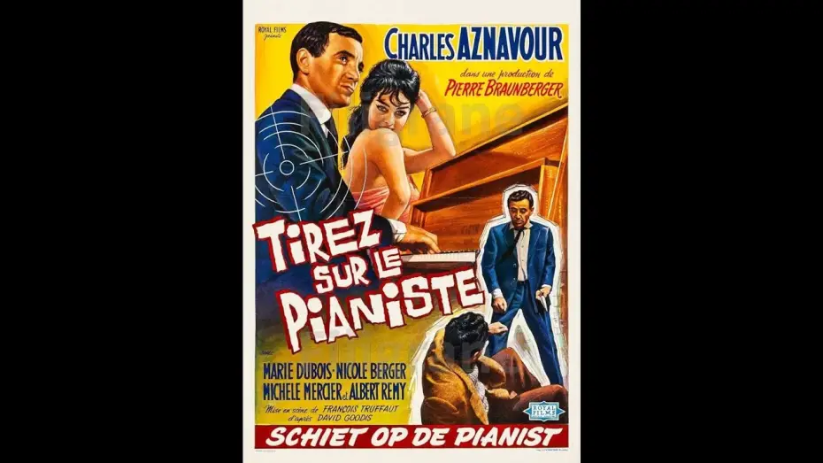 Відео до фільму Стріляйте в піаніста — Tirez Sur le Pianiste (1960) FRENCH 720p Regarder