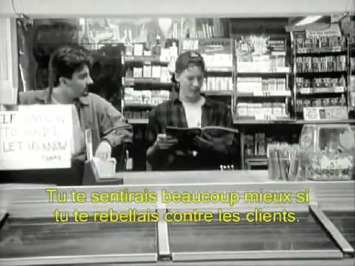 Відео до фільму Клерки — Clerks, les employés modèles ( bande annonce VOST )