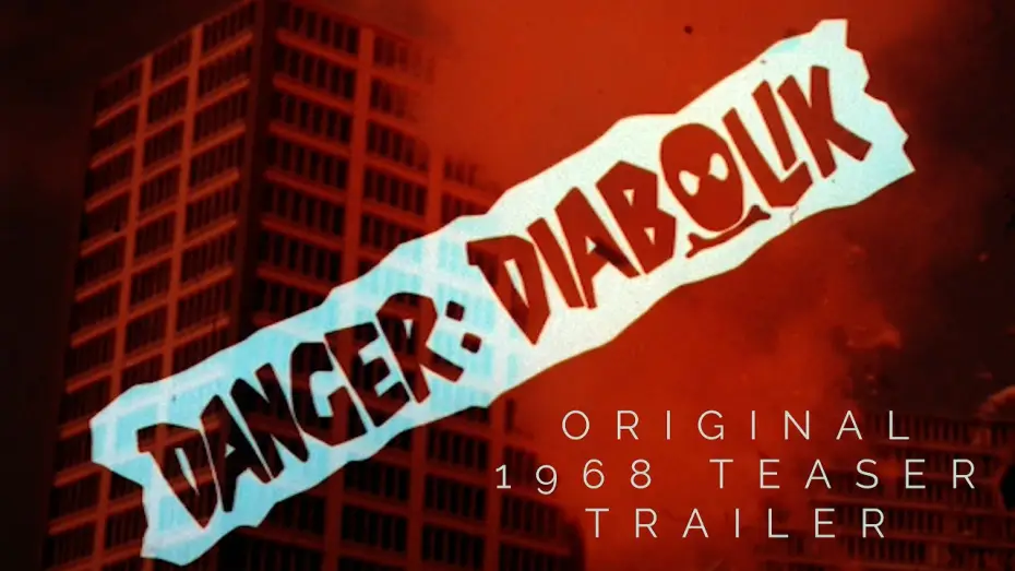 Відео до фільму Diabolik — Original 1968 Teaser Trailer