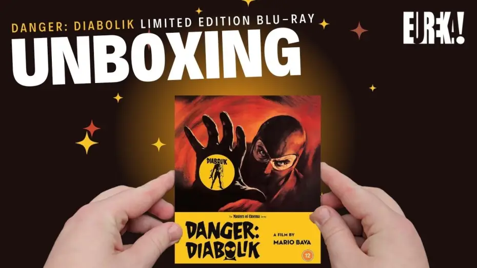 Відео до фільму Diabolik — Masters of Cinema Limited Edition Blu-ray Unboxing