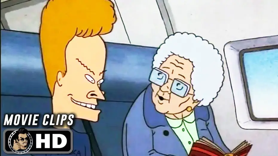 Відео до фільму Beavis and Butt-Head Do America — BEAVIS AND BUTT HEAD DO AMERICA "Plane Ride" Clip (1996)