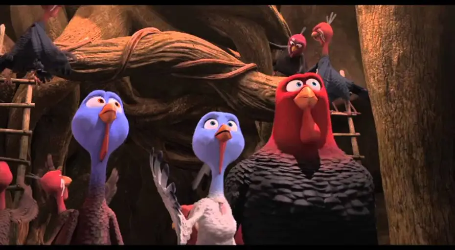 Відео до фільму Індики: повернення в майбутнє | Free Birds - Tacchini in Fuga (2013) | Trailer Ufficiale