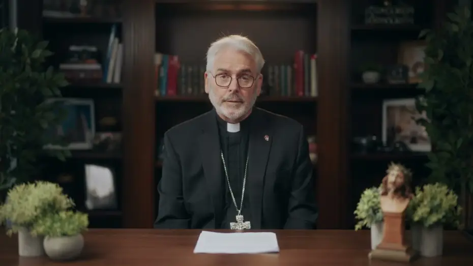 Відео до фільму Страсті Христові — Archbishop Paul Coakley inspires the Church to see The Passion of Christ