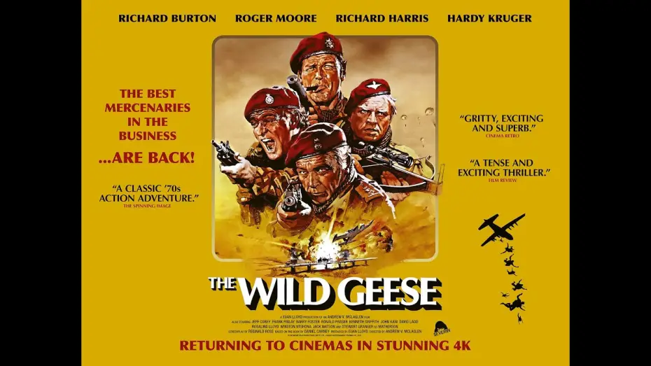 Відео до фільму The Wild Geese — UK Re-Release Trailer