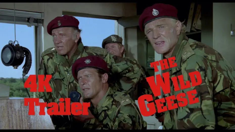 Відео до фільму The Wild Geese — Vintage UHD Trailer