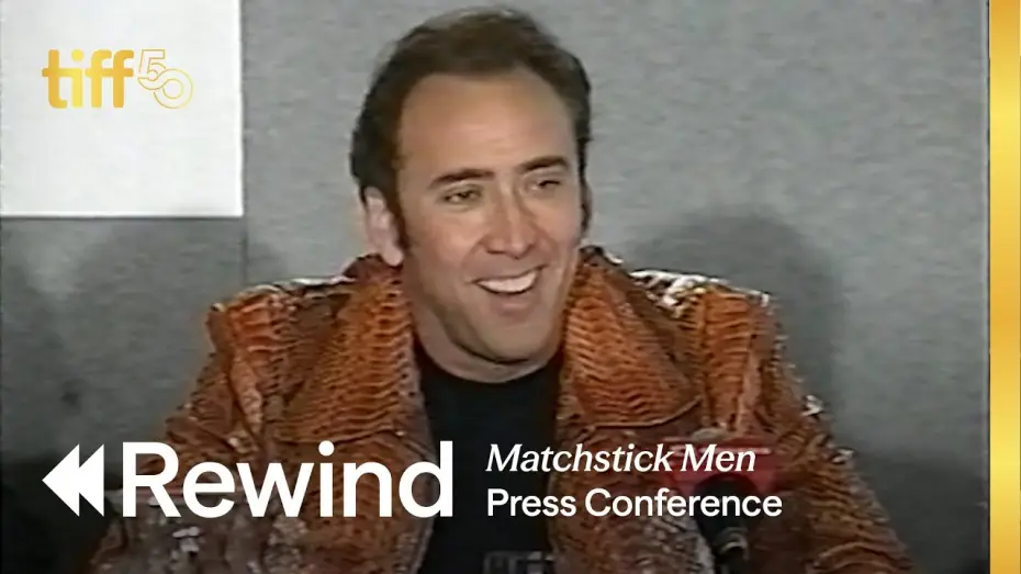 Відео до фільму Чудова афера — Press Conference (2003) | TIFF REWIND