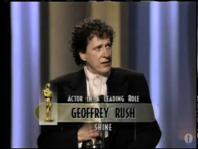 Відео до фільму Блиск — Geoffrey Rush winning Best Actor
