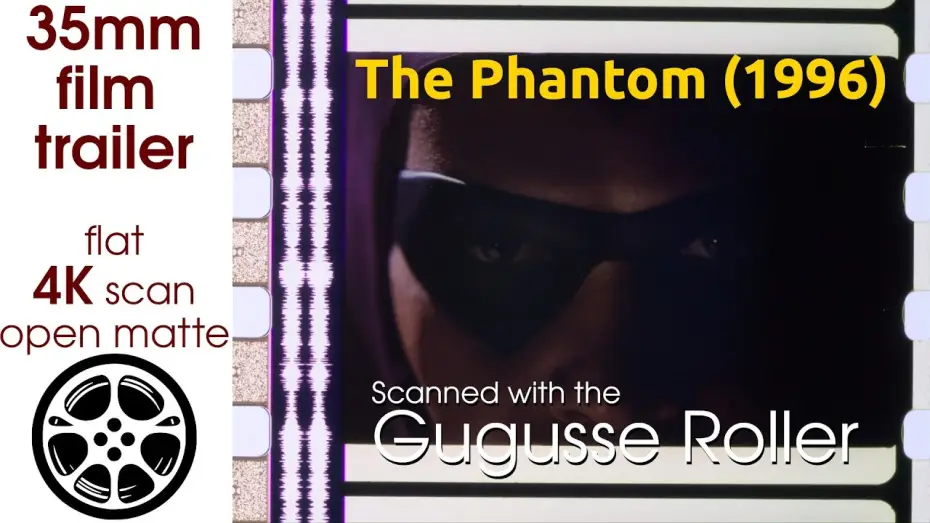 Відео до фільму Фантом — The Phantom (1996) 35mm film teaser trailer, flat open matte, 4K *CROPPED