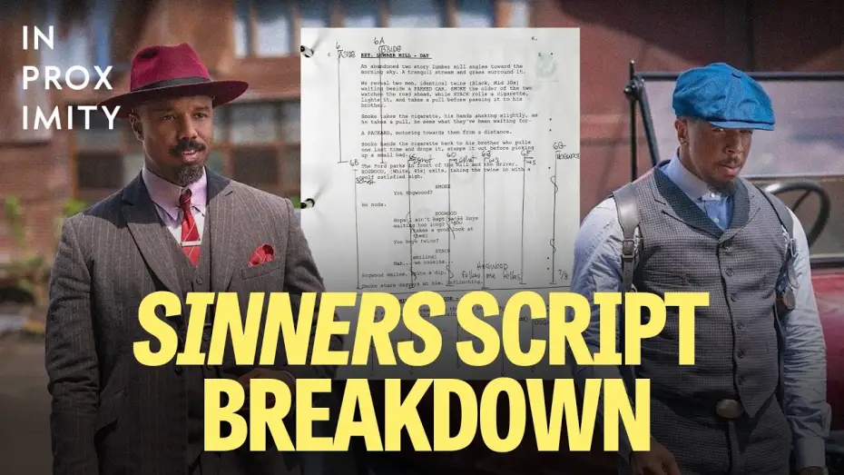 Відео до фільму Грішники | PROX GEMS: Michael B. Jordan&rsquo;s Smokestack Twins SINNERS Scene Breakdown | IN PROXIMITY S3E15