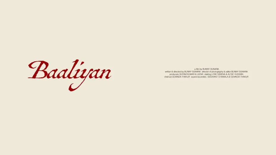 Відео до фільму Baaliyan — Baaliyan | Trailer